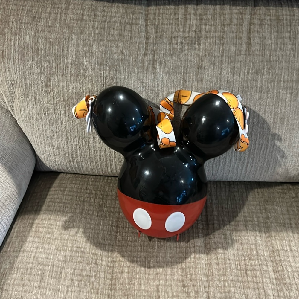 Disney Mickey, classic balloon, popcorn, bucket in traditional colors APX,12”